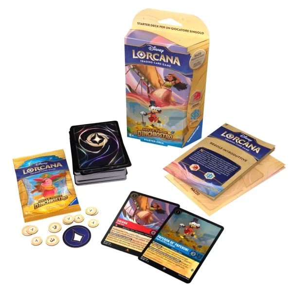 Shop Disney Starter Deck Ambra & Smeraldo Nelle Terre D'Inchiostro Ravensburger Giochi Di Carte