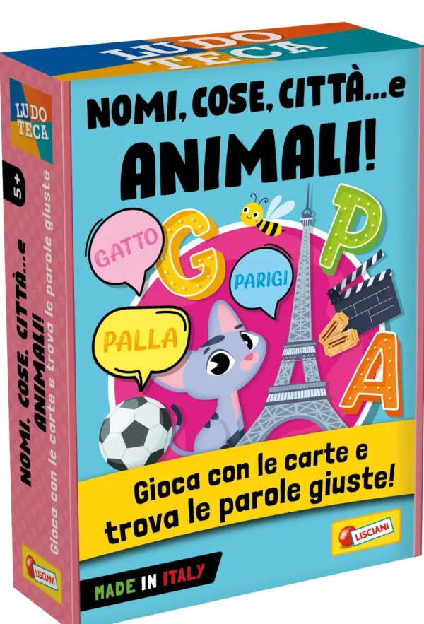 Shop Ludoteca Le Carte Dei Bambini Nomi, Cose, Citta' E Animali! Giochi Di Carte