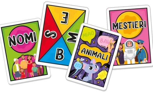 Shop Ludoteca Le Carte Dei Bambini Nomi, Cose, Citta' E Animali! Giochi Di Carte