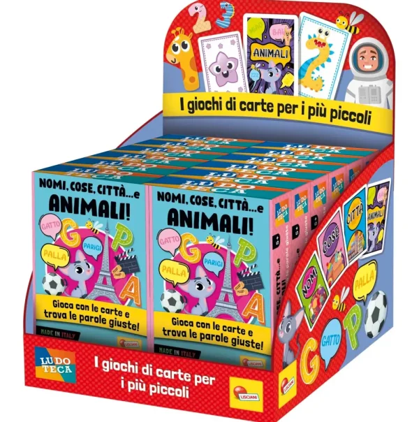 Shop Ludoteca Le Carte Dei Bambini Nomi, Cose, Citta' E Animali! Giochi Di Carte