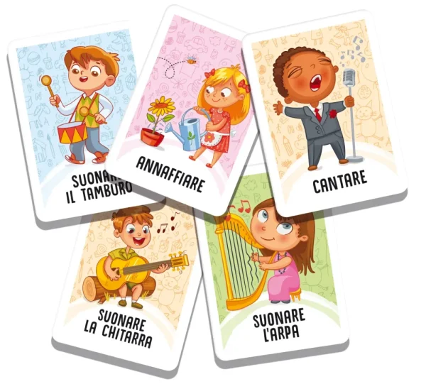 Best Ludoteca Le Carte Dei Bambini Il Gioco Dei Mimi Giochi Di Carte