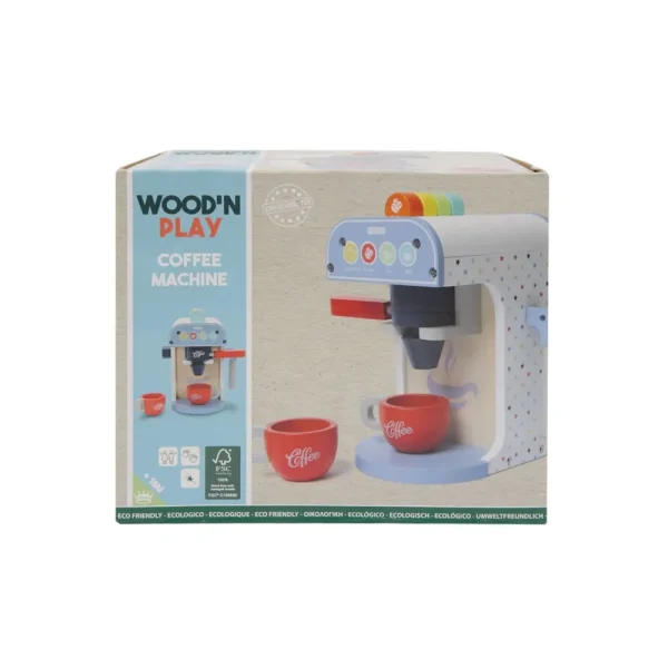 Store Macchina Del Caffe' Giochi Di Imitazione In Legno
