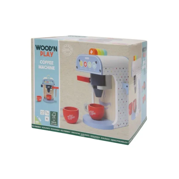Store Macchina Del Caffe' Giochi Di Imitazione In Legno
