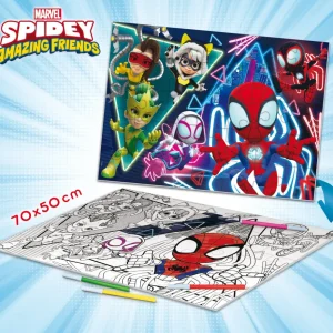 Outlet Marvel Puzzle Df Maxi Floor 35 Spidey Puzzle Per Bambini