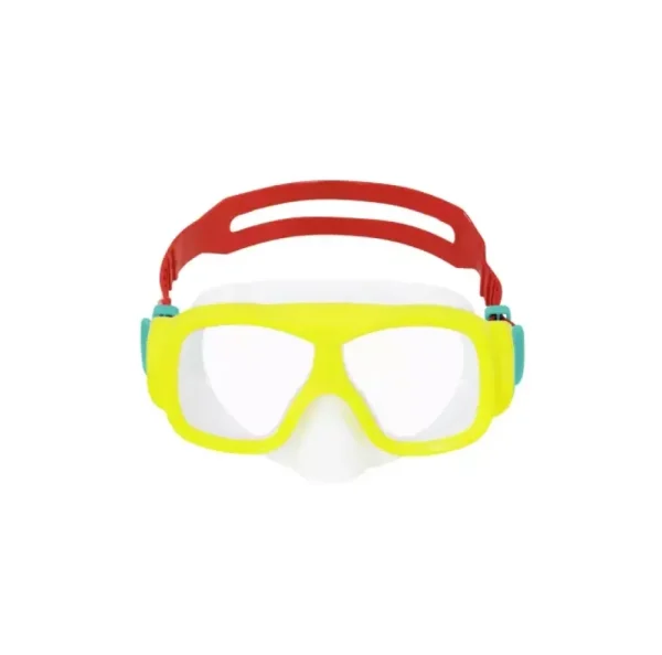 Cheap Maschera Aquanaut, 7-14 Anni, 3 Colori Assortiti, In Silicone Con Lenti In Policarbonato Protezione Uv Maschere E Pinne