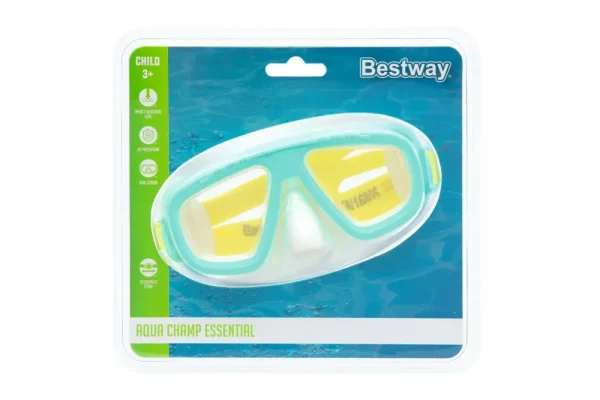 Sale Maschera Caymen, 3-6 Anni, 3 Colori Assortiti, Lenti In Policarbonato E Con Protezione Uv Maschere E Pinne