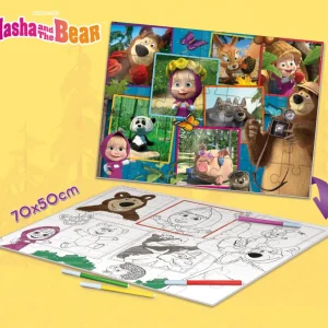 Best Sale Masha Puzzle Df Maxifloor 35 Puzzle Per Bambini