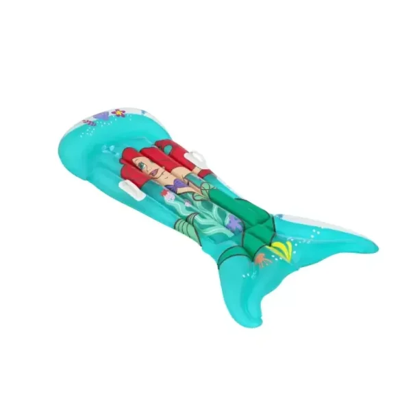 Outlet Materassino Disney Sirenetta Cm. 158 81 Con Maniglie Gonfiabili Per Bambini