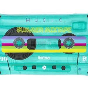 Flash Sale Materassino Fashion Cassetta Musica Vintage Cm. 216 117 Gonfiabili Per Bambini