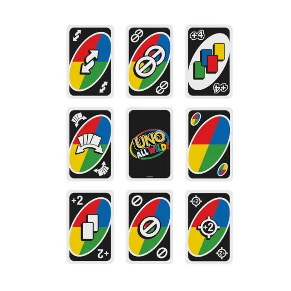 Best , Uno All Wild, Gioco Di Carte Per Famiglie E Bambini 7+ Anni, Hhl33 Giochi Di Carte