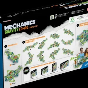 Outlet Mechanics Gravity Recycled Combo Starter Set Hero 153 Pcs Giochi Stem