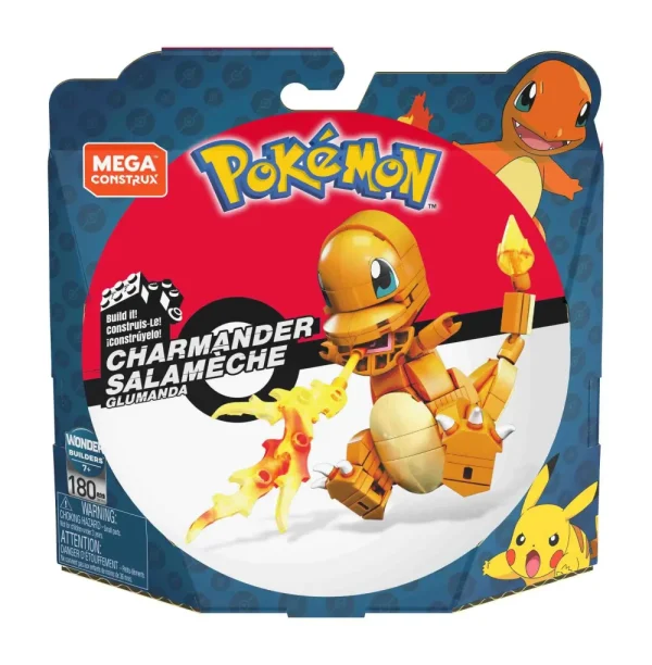 Flash Sale Mega Construx Pokemon Charmander Personaggio Da Costruzione, Giocattolo Per Bambini 7+ Anni Costruzioni Bambini