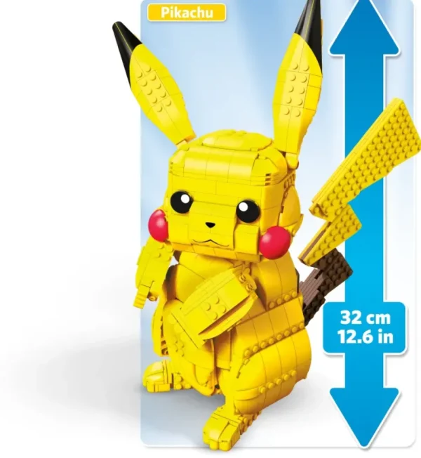 Cheap Mega Construx- Pokemon Pikachu Gigante, Personaggio Da Assemblare Da Oltre 600 Pezzi, 8+Anni Costruzioni Bambini