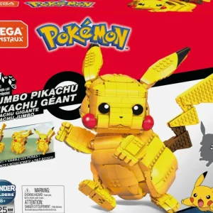 Cheap Mega Construx- Pokemon Pikachu Gigante, Personaggio Da Assemblare Da Oltre 600 Pezzi, 8+Anni Costruzioni Bambini
