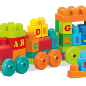 Cheap Mega First Builders Impara Con Il Treno! Costruzioni Bambini