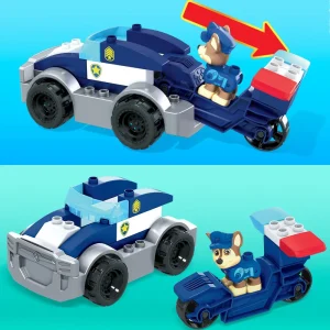 Sale Mega Chase Auto Di Pattuglia, Playset Da Costruzione, 3+ Anni Costruzioni Bambini