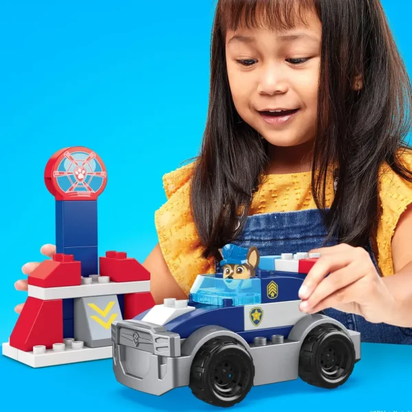 Sale Mega Chase Auto Di Pattuglia, Playset Da Costruzione, 3+ Anni Costruzioni Bambini
