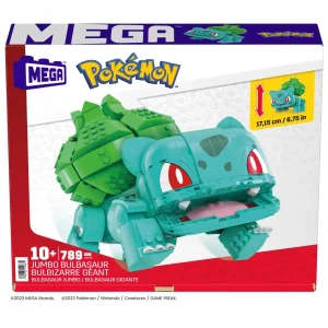 Cheap Mega Bulbasaur Gigante, Set Da Costruzione Da 789 Pezzi, Personaggio Gigante Snodato Alto 18 Cm Da Collezione, 10+ Anni, Hnt96 Costruzioni Bambini