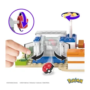 Best Sale Mega Pokemon Centro Pokemon, Set Da Costruire Con 648 Pezzi E Sistema Mattoncino Movimento, Include Pikachu, Chansey, Evee E Togepi, 8+ Anni, Hnt93 Costruzioni Bambini