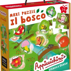 Flash Sale Mega Puzzle Appiccichini Il Bosco Puzzle Per Bambini