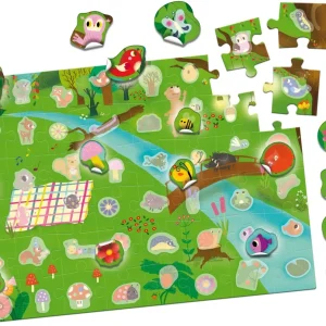 Flash Sale Mega Puzzle Appiccichini Il Bosco Puzzle Per Bambini