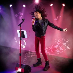 Cheap Microfono E Supporto Per Karaoke Stage Stars Giochi Musicali