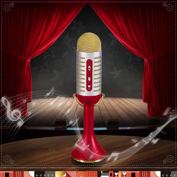 Flash Sale Microfono Musicale Bluetooth Vintage Giochi E Strumenti Musicali