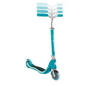 Fashion Monopattino Flow 125 Regolabile Verde Acqua Adatto Per Bambini 5 7 Anni Monopattini