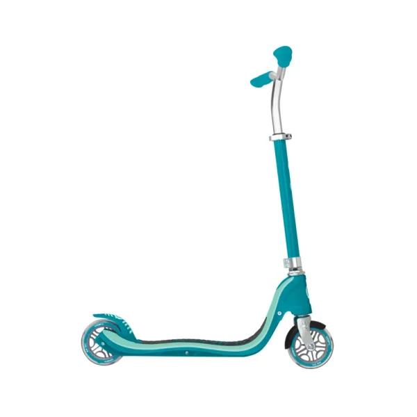 Fashion Monopattino Flow 125 Regolabile Verde Acqua Adatto Per Bambini 5 7 Anni Monopattini