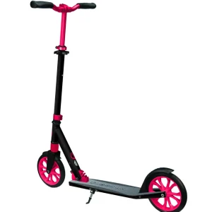 New Monopattino Nl 205 Ripiegabile Nero E Rosso Adatto Per Bambini 7 12 Anni Monopattini