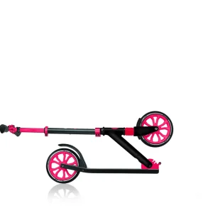 New Monopattino Nl 205 Ripiegabile Nero E Rosso Adatto Per Bambini 7 12 Anni Monopattini