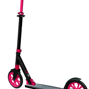 New Monopattino Nl 205 Ripiegabile Nero E Rosso Adatto Per Bambini 7 12 Anni Monopattini