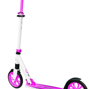 Clearance Monopattino Nl 205 Ripiegabile Bianco E Rosa Adatto Per Bambini 7 -12 Anni Monopattini