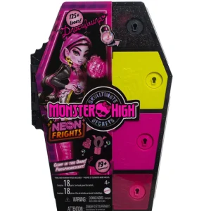 Clearance Segreti Da Brivido Neon Frights Draculaura, Playset Con Bambola, Abiti E Armadietto Per I Look Fashion Dolls