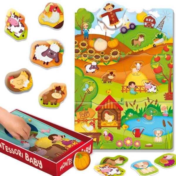 Flash Sale Montessori Baby Box La Fattoria Primi Apprendimenti