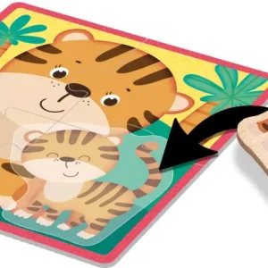Outlet Montessori Baby Legno Puzzle Animals Puzzle In Legno