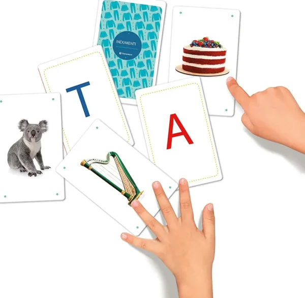 Sale Montessori Carte Alfabeto Tattile Primi Apprendimenti