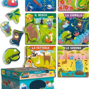 Discount Montessori Tombola Tattile Degli Animali Primi Apprendimenti