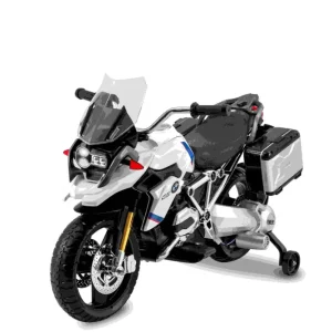 Best Sale Moto Bmw Elettrica A 5Km/H Per Bambini Dai 3 Ai 6 Anni Con Radio, Mp3 E Valigie Laterali Cavalcabili Elettrici