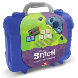 Store Multiprint Travel Stitch Coloring Set Con Timbri E Colori Kit Artistici E Pittura