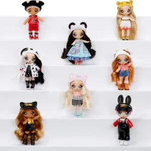 Flash Sale Minis Serie 2 Bambola Fashion Alta 10 Cm Pacco Misterioso Con Coriandoli Include Bambola Snodata, Vestito E Scarpe Fashion Dolls