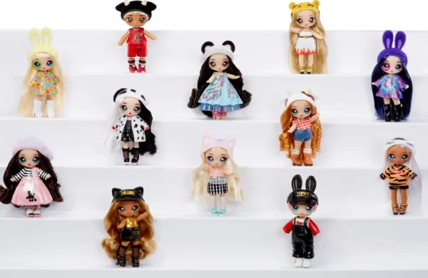 Flash Sale Minis Serie 2 Bambola Fashion Alta 10 Cm Pacco Misterioso Con Coriandoli Include Bambola Snodata, Vestito E Scarpe Fashion Dolls