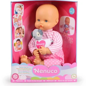 Outlet Abbracciami, Bambola Da 42 Cm Con Corpo Morbido E Un Simpatico Cucciolo Morbido, Per Bambine/I Da 1 Anno Bambolotti