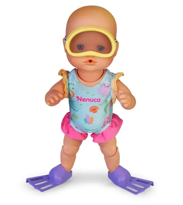 Discount Impara Ad Immergersi, Bambola Da 35 Cm Con Corpo Rigido E Costume Da Bagno.Nuotera Per Davvero. Per Bambine/I Da 2 Anni Bambolotti