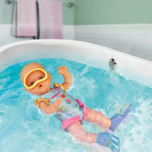 Discount Impara Ad Immergersi, Bambola Da 35 Cm Con Corpo Rigido E Costume Da Bagno.Nuotera Per Davvero. Per Bambine/I Da 2 Anni Bambolotti