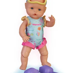 Discount Impara Ad Immergersi, Bambola Da 35 Cm Con Corpo Rigido E Costume Da Bagno.Nuotera Per Davvero. Per Bambine/I Da 2 Anni Bambolotti