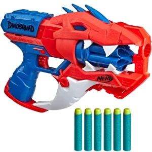 Discount Dinosquad Blaster Lancia-Dardi Raptor-Slash, Con Tamburo Rotante Da 6 Dardi E Azione Raffica Giochi Di Abilita E Sport