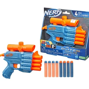 Store Elite 2.0, Blaster Prospect Qs-4, 8 Dardi Originali Elite, Blaster A 4 Dardi, Mirino Telescopico Fisso Giochi Di Abilita E Sport