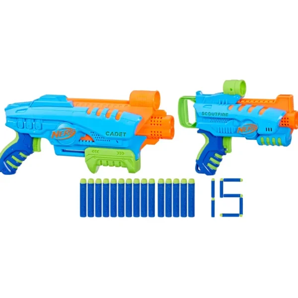 Discount Elite Junior Set Ultimate Starter, 2 Blaster, 15 Dardi Elite Giochi Di Abilita E Sport