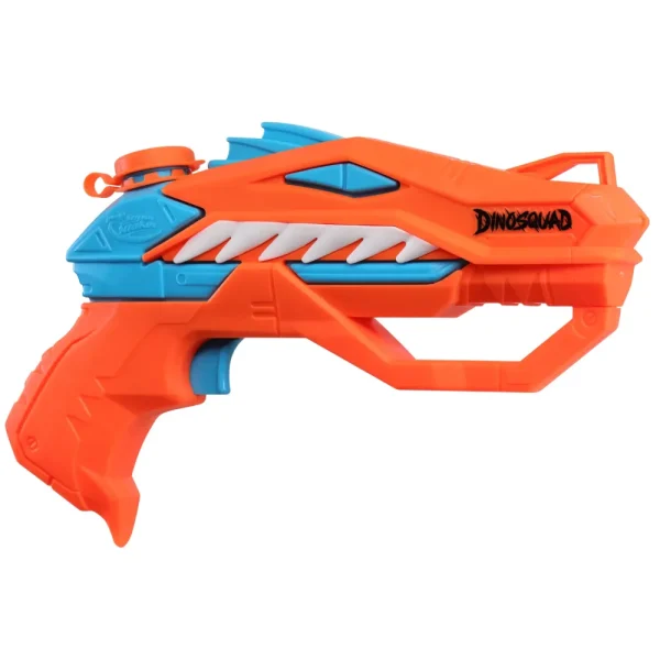 Clearance Super Soaker Dinosquad Raptor-Surge, Blaster Ad Acqua Con Spruzzo A Grilletto Pistole Ad Acqua